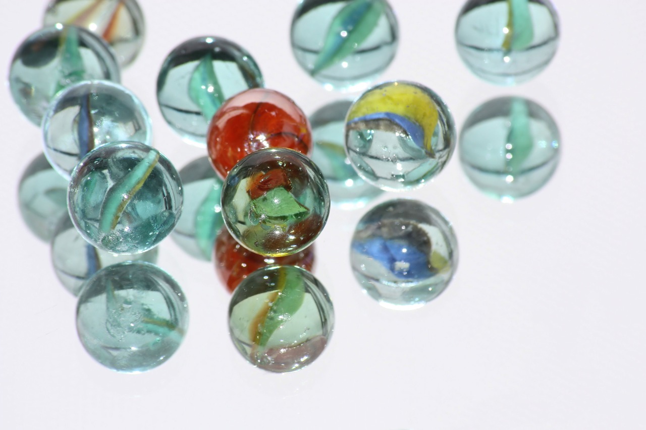 marbles glass marbles balls free photo