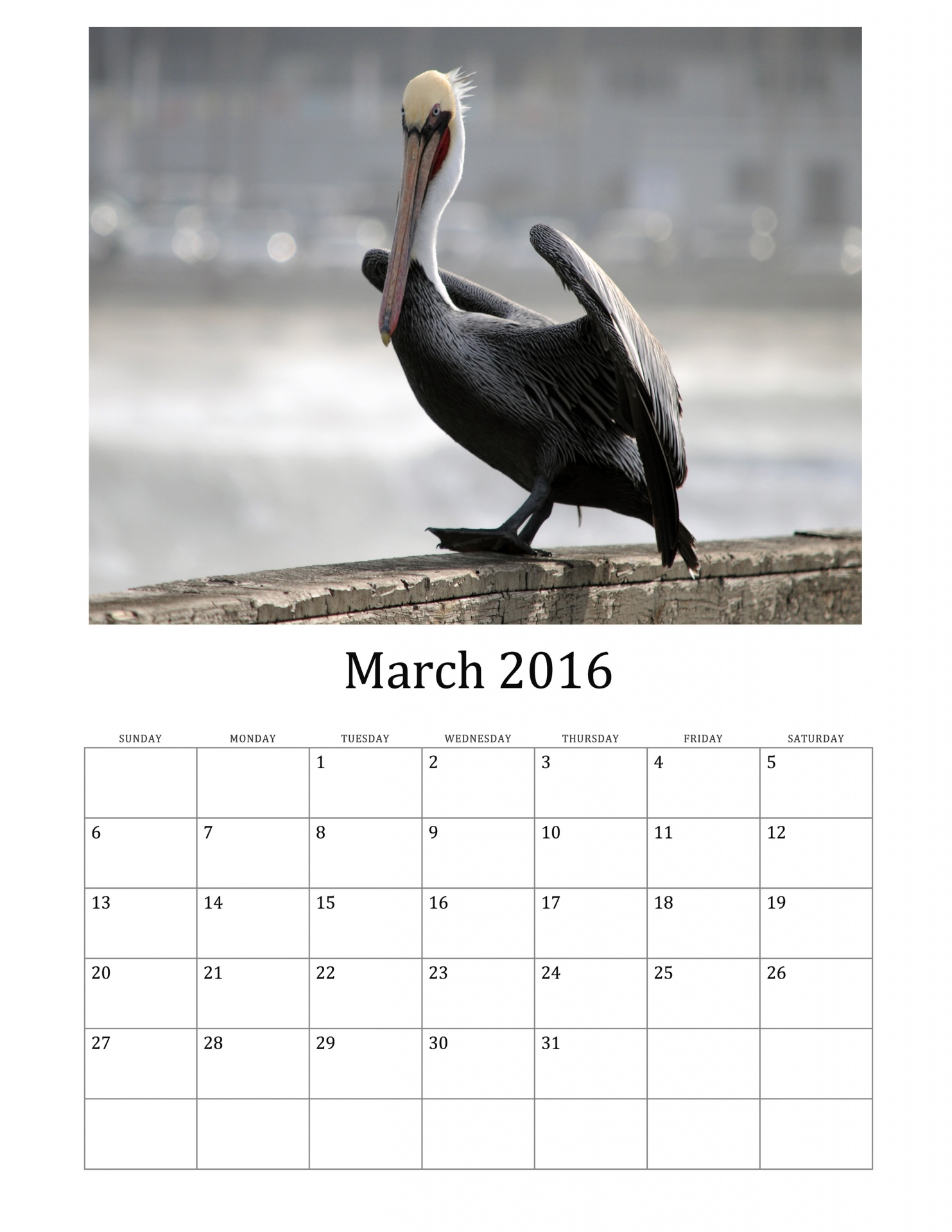 2016 march 2016 calendar monthly free photo