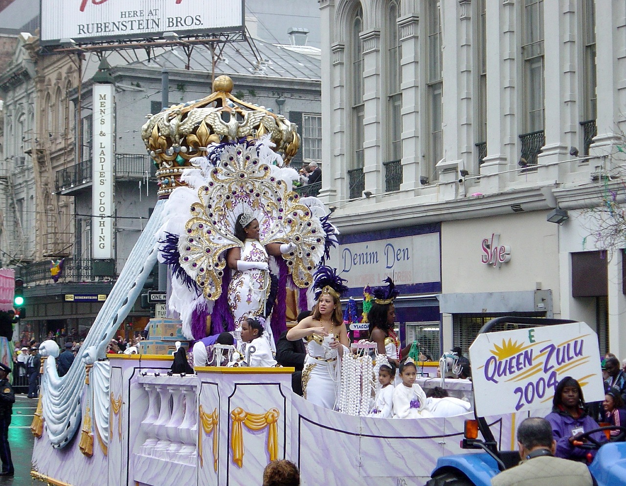 mardi gras zulu queen free photo