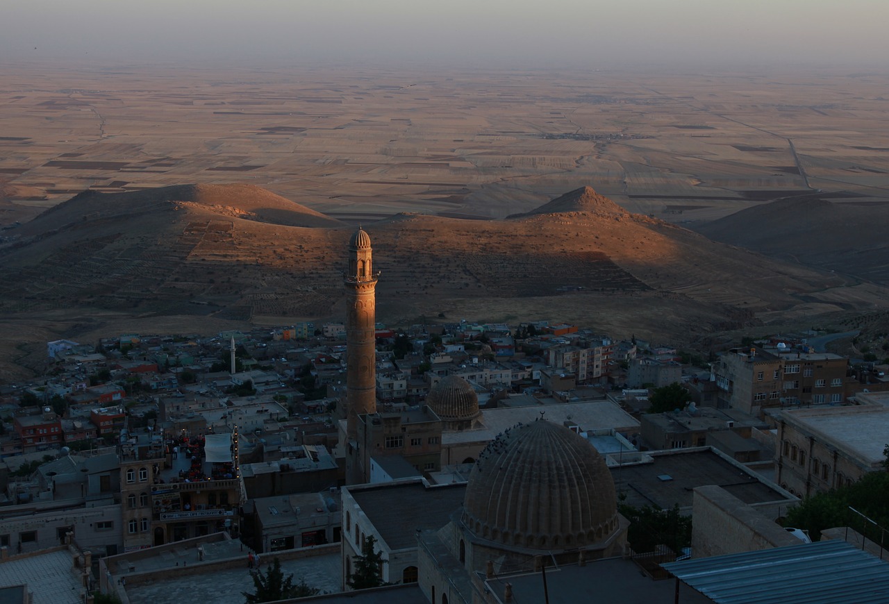 mardin cami minaret free photo
