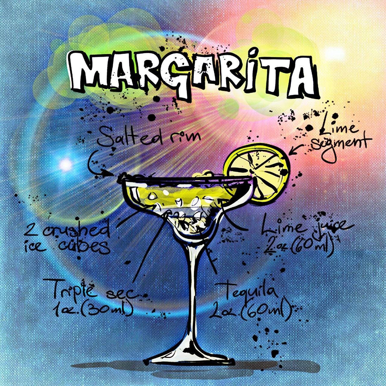 margarita cocktail drink free photo