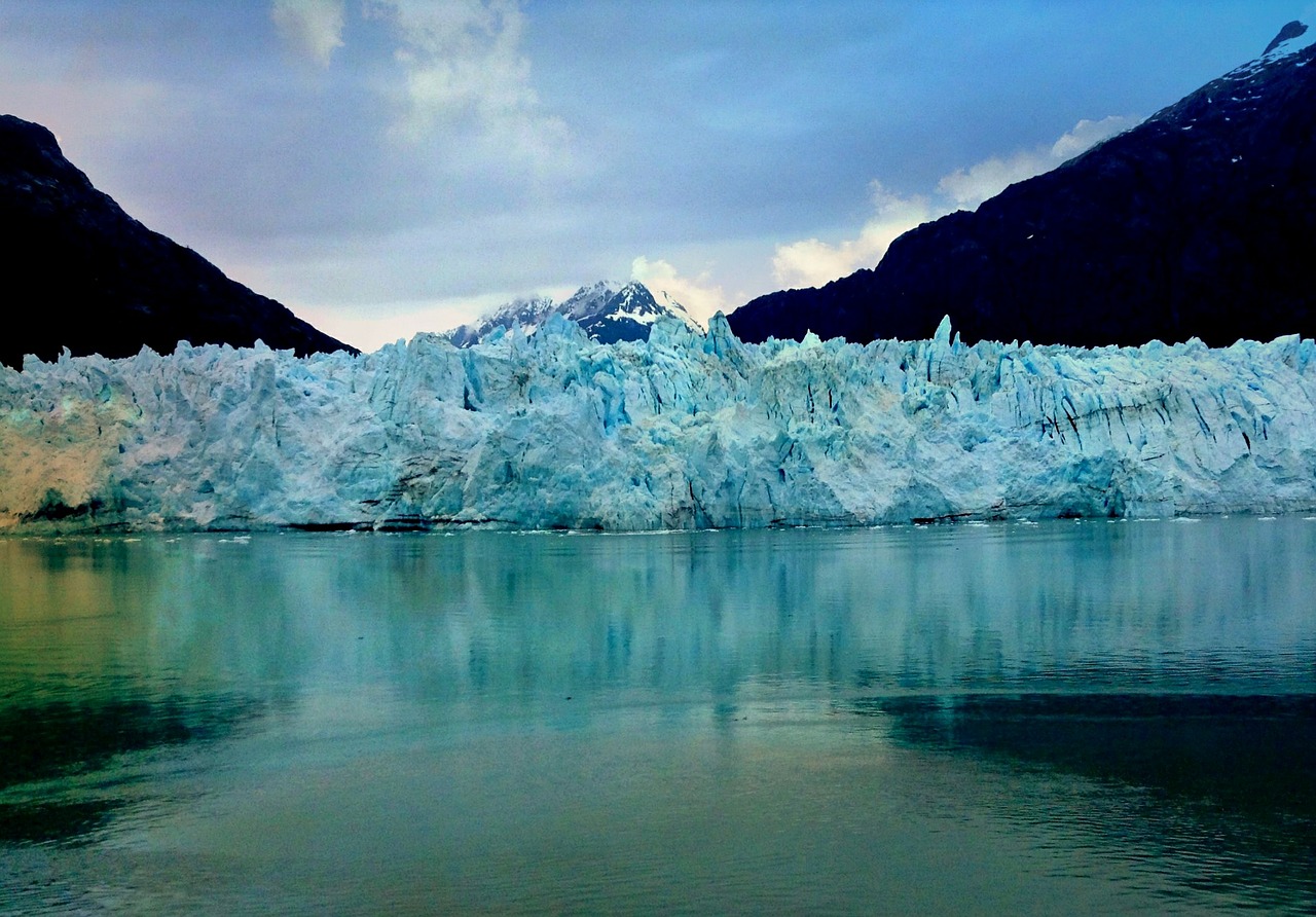 margerie glacier glacier alaska free photo