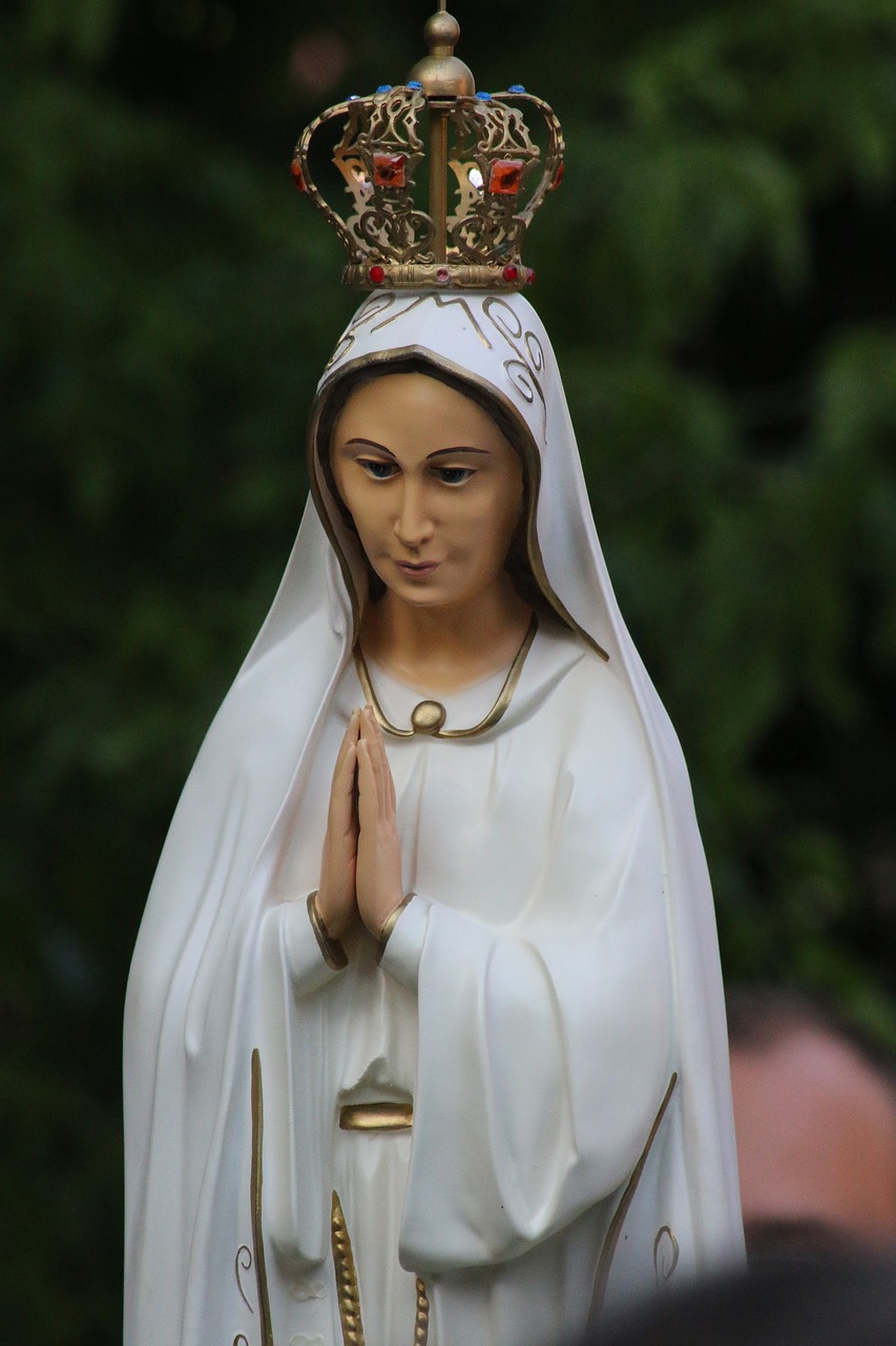 maria fatima rosary free photo