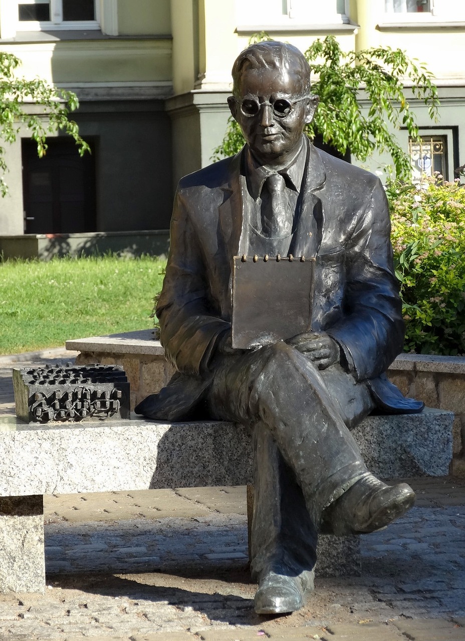 marian rejewski monument bydgoszcz free photo