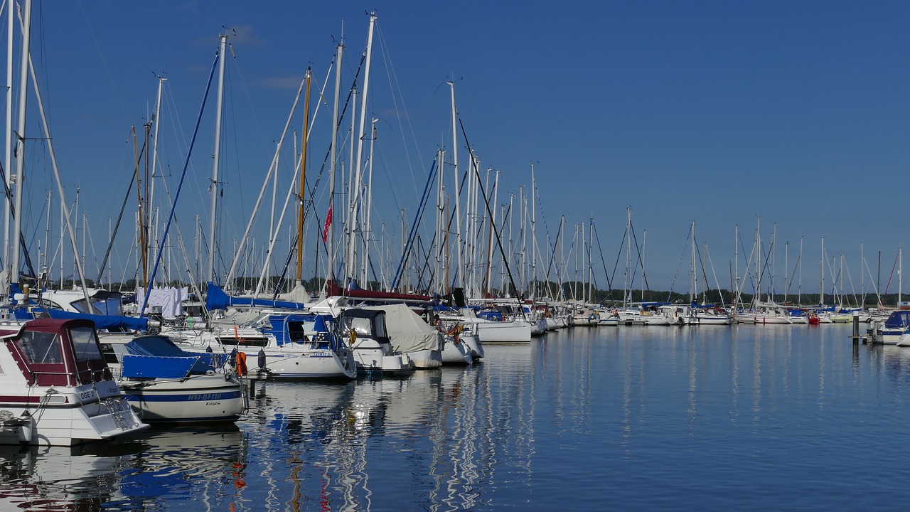 marina sailing boat water free photo