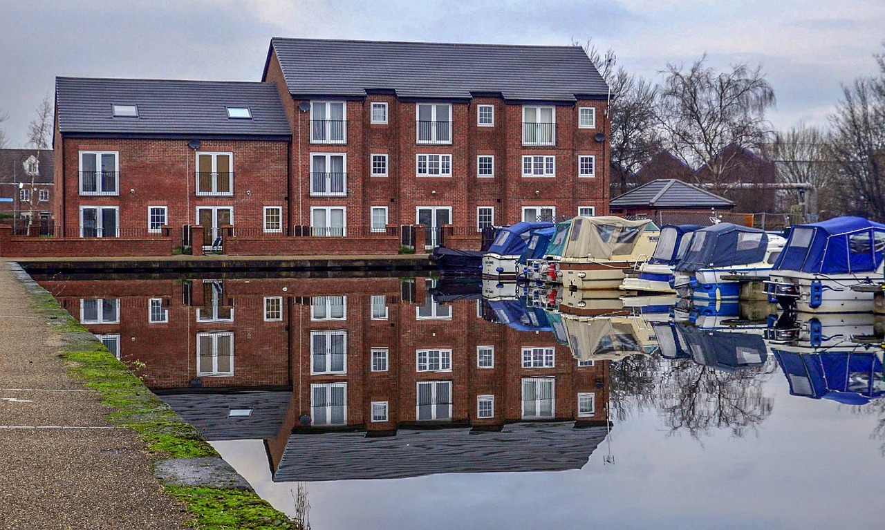 marina stretford boats free photo