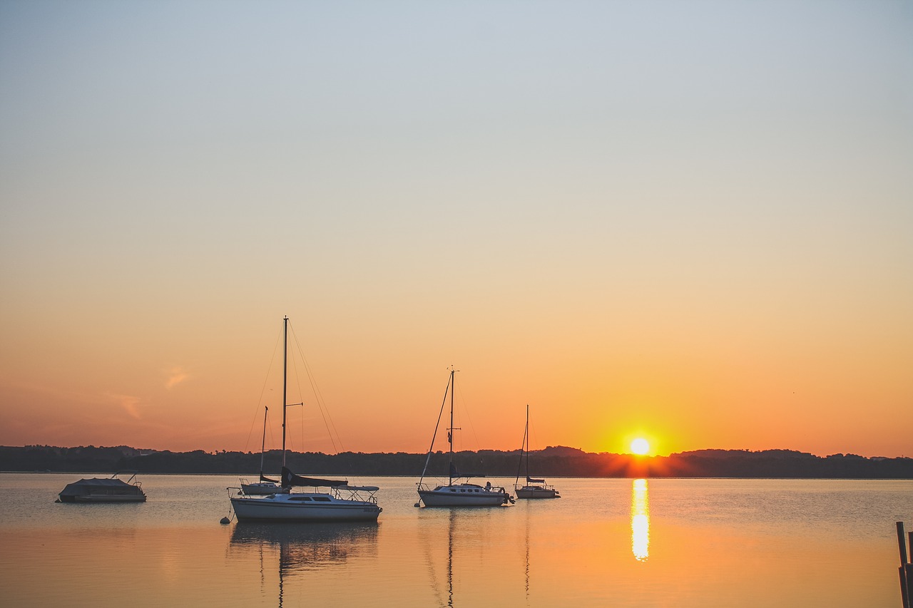 marina boat river free photo