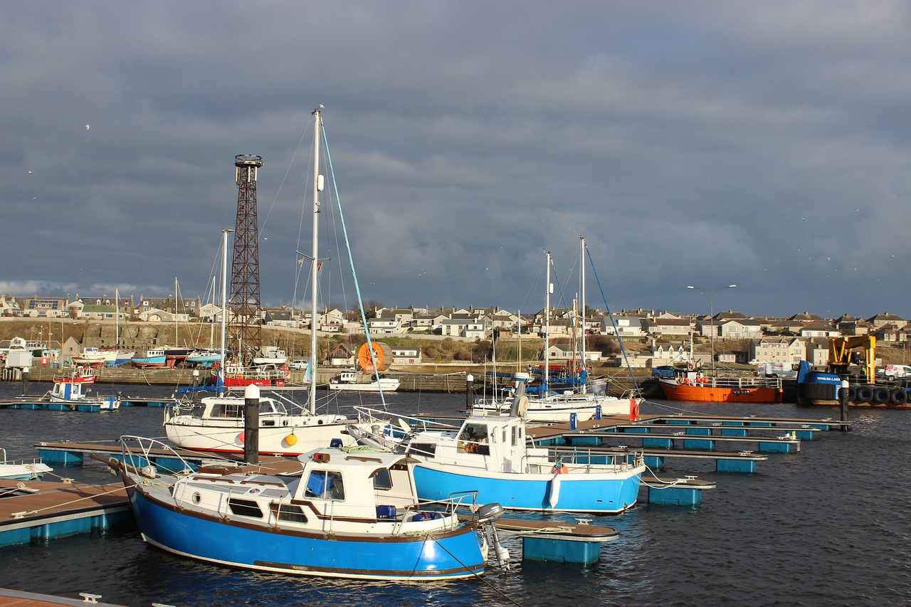 marina harbour wick free photo