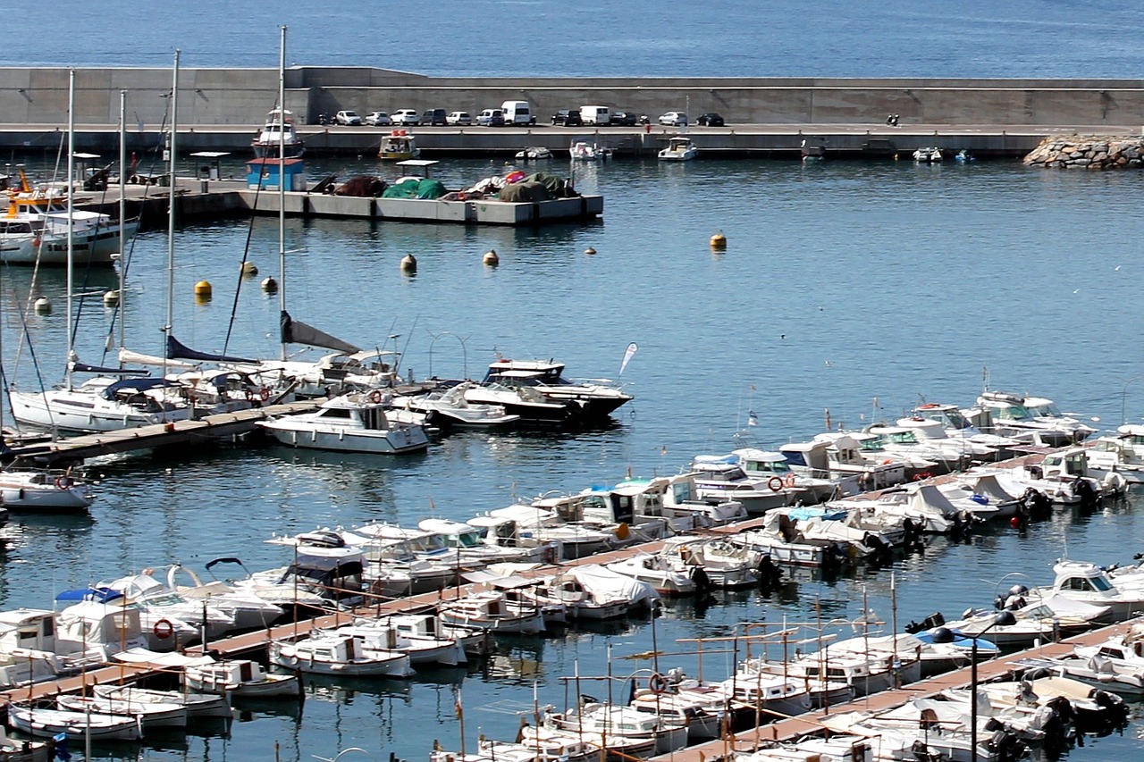 marina yachts the waterfront free photo