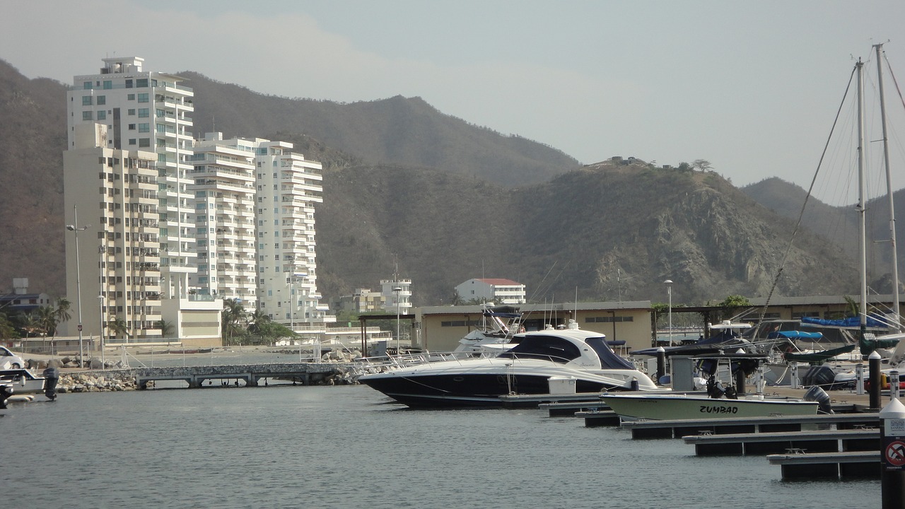 marina boats spring free photo