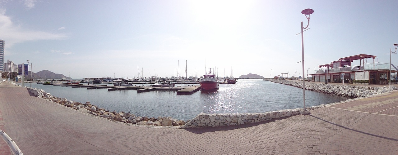 marina boats spring free photo