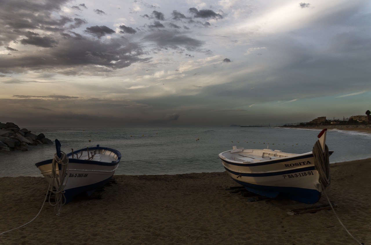 marina dark beach free photo