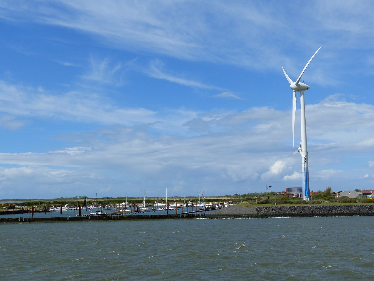 marina borkum pinwheel free photo