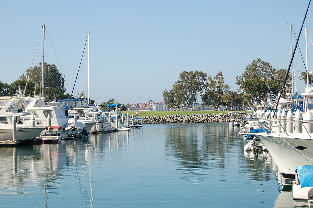 marina  ocean  harbor free photo