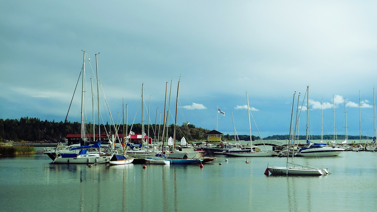 marine boats sea free photo