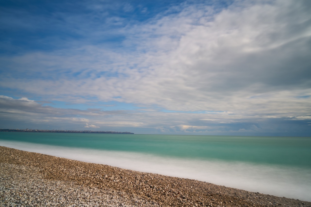 marine  landscape  clouds free photo