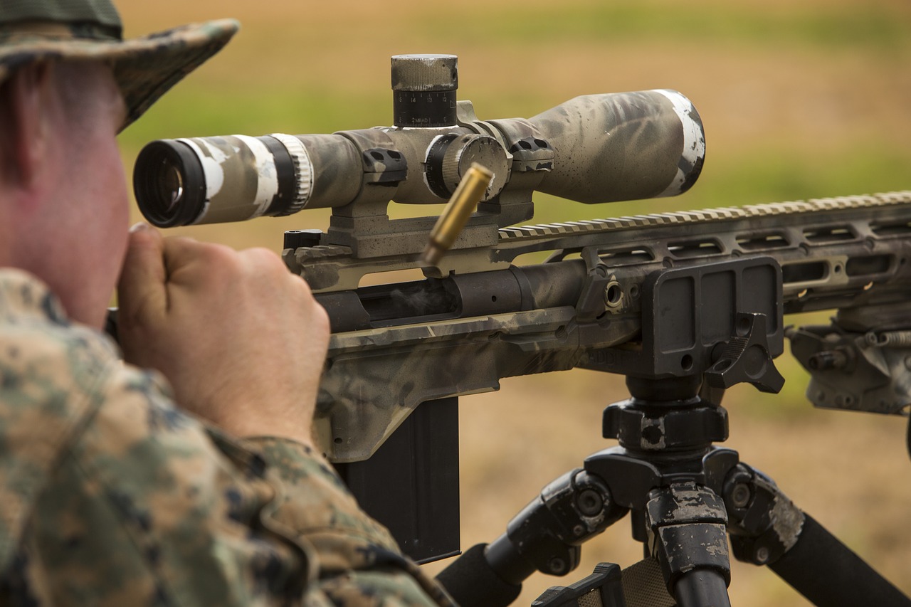 marines sniper rifle free photo