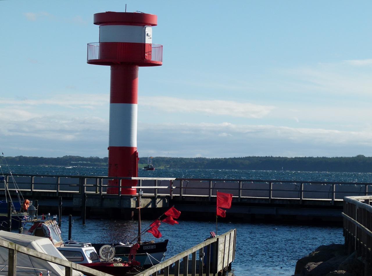maritime lighthouse baltic sea free photo