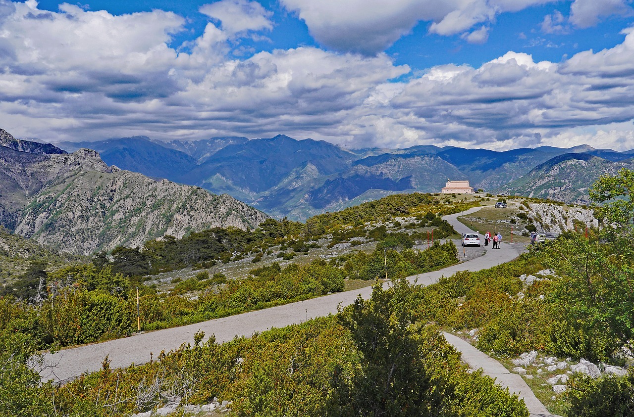 maritime alps viewpoint panorama free photo