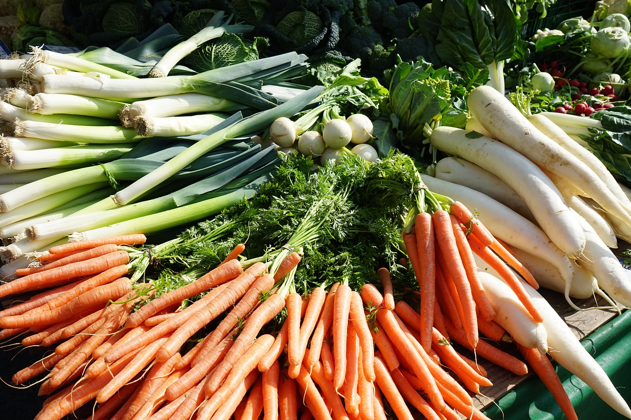 mark market fresh vegetables vegetables free photo