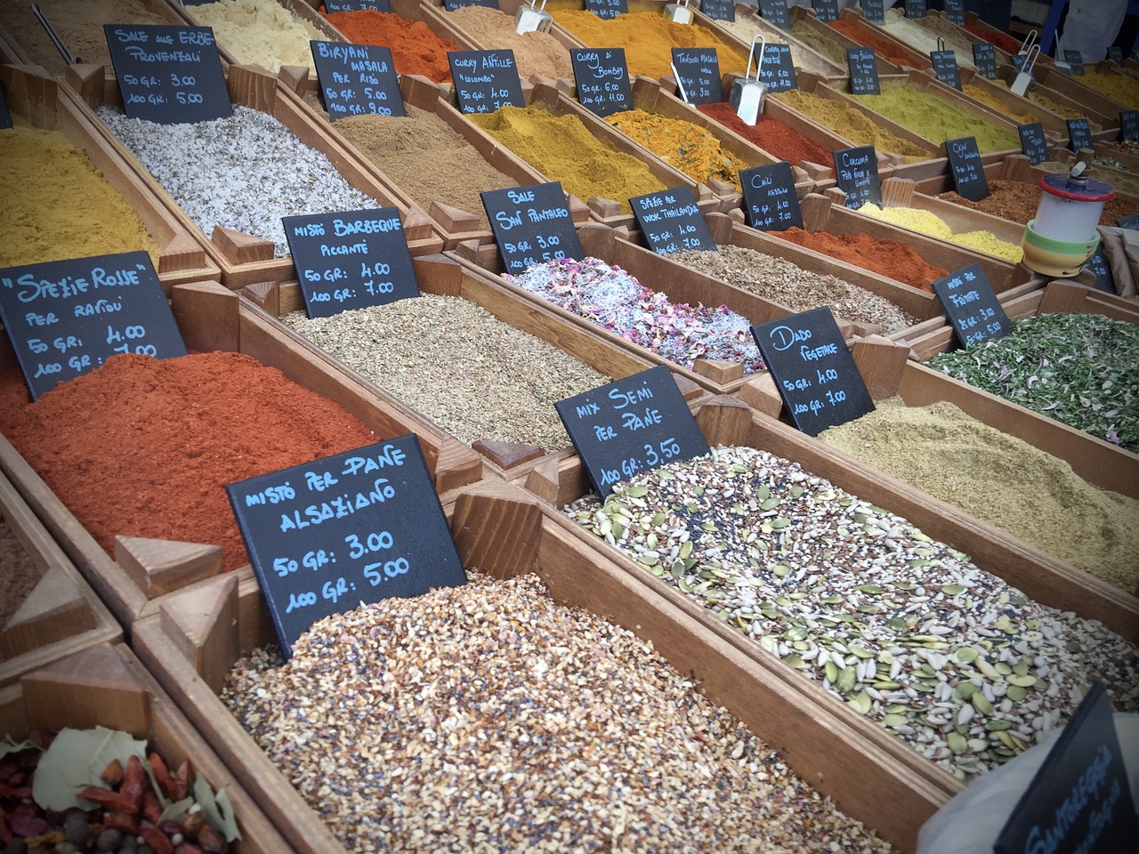 market food colorful free photo