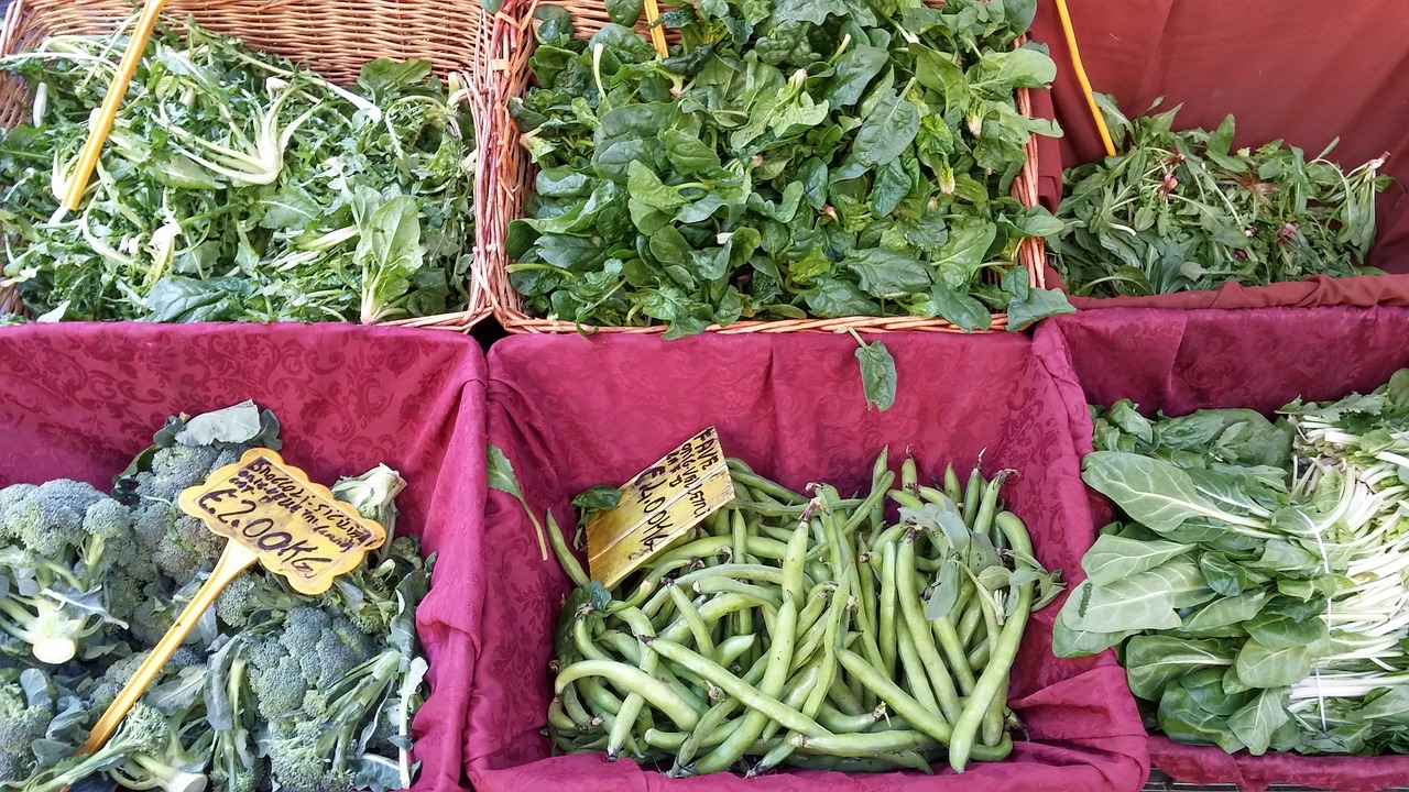 market etal vegetables free photo