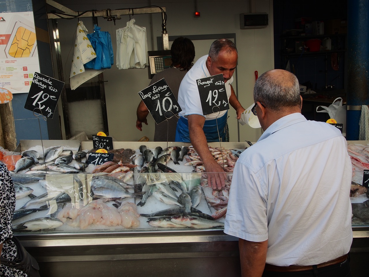 market fish fish market free photo