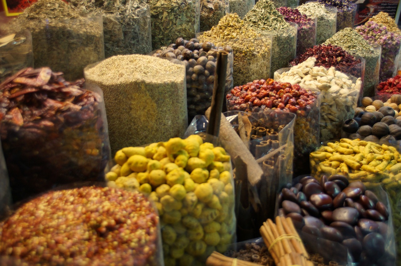 market  food  dubai free photo