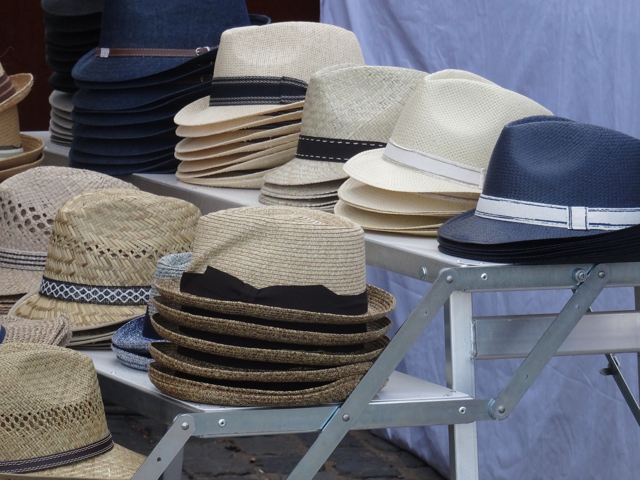 market  hats  hat free photo