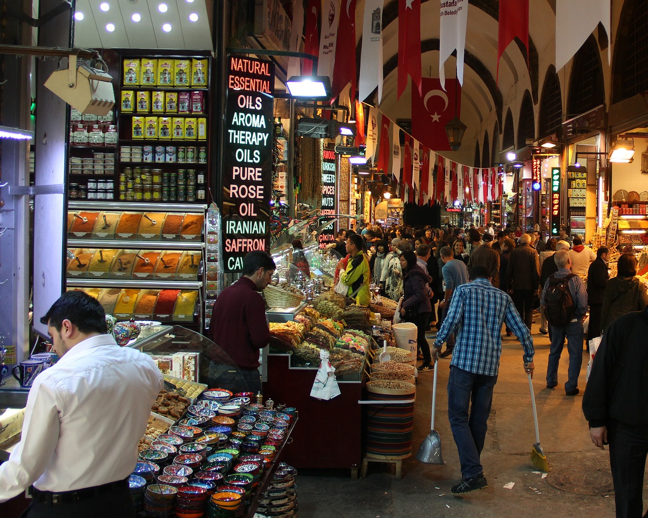 market bazaar turkey free photo