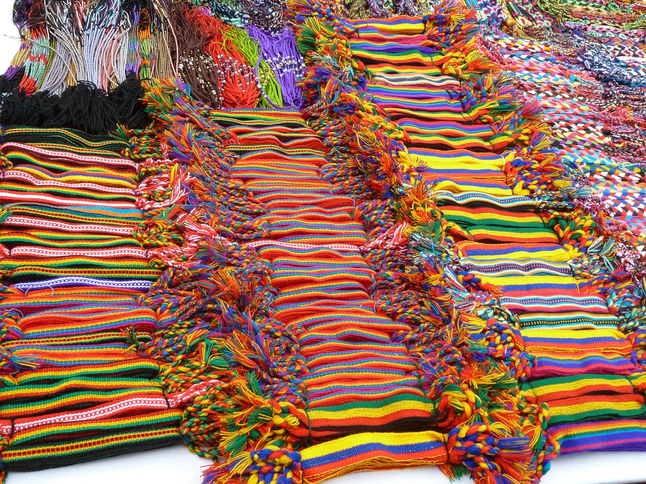 market colors ribbon free photo