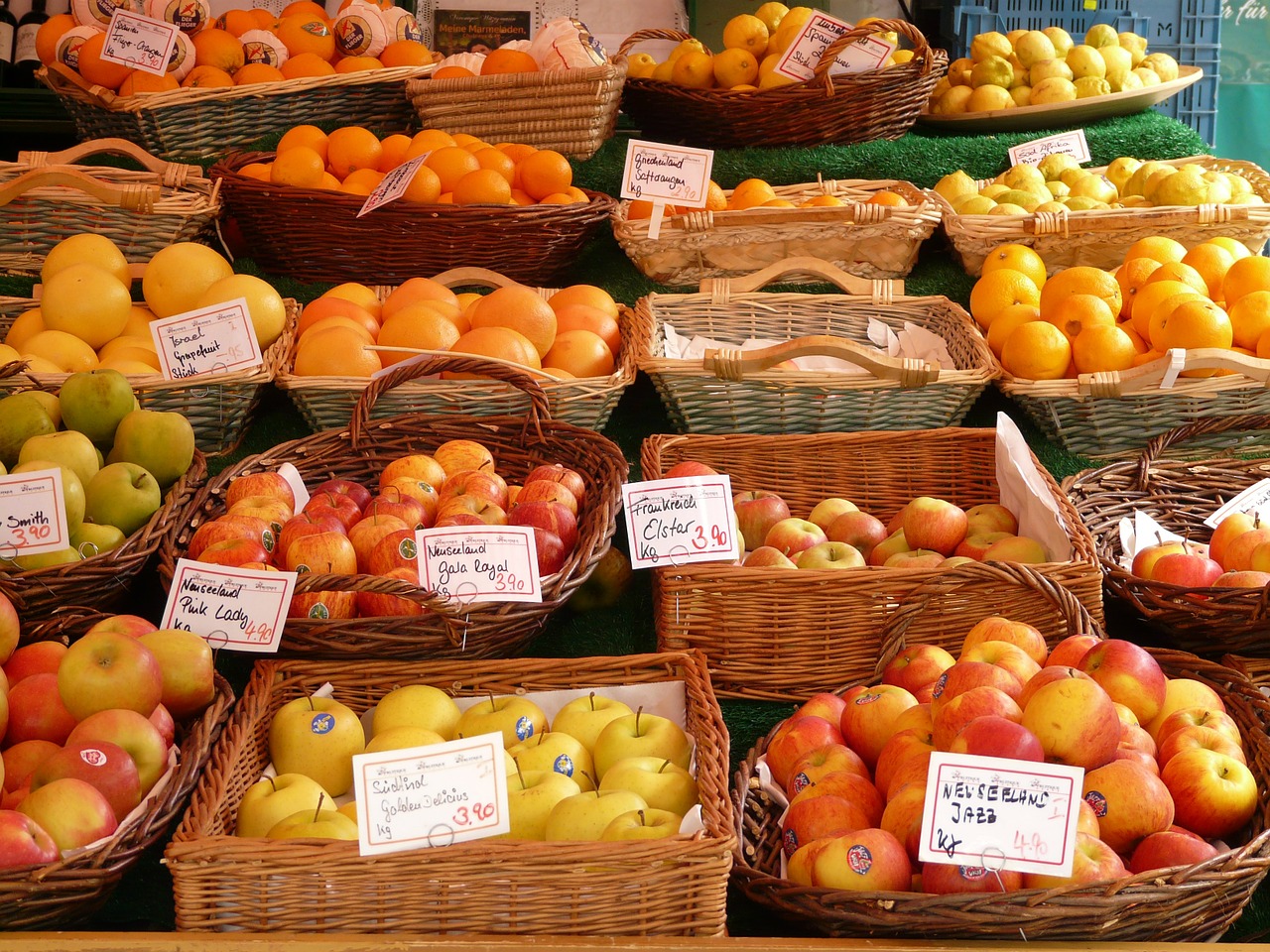 market food fruits free photo