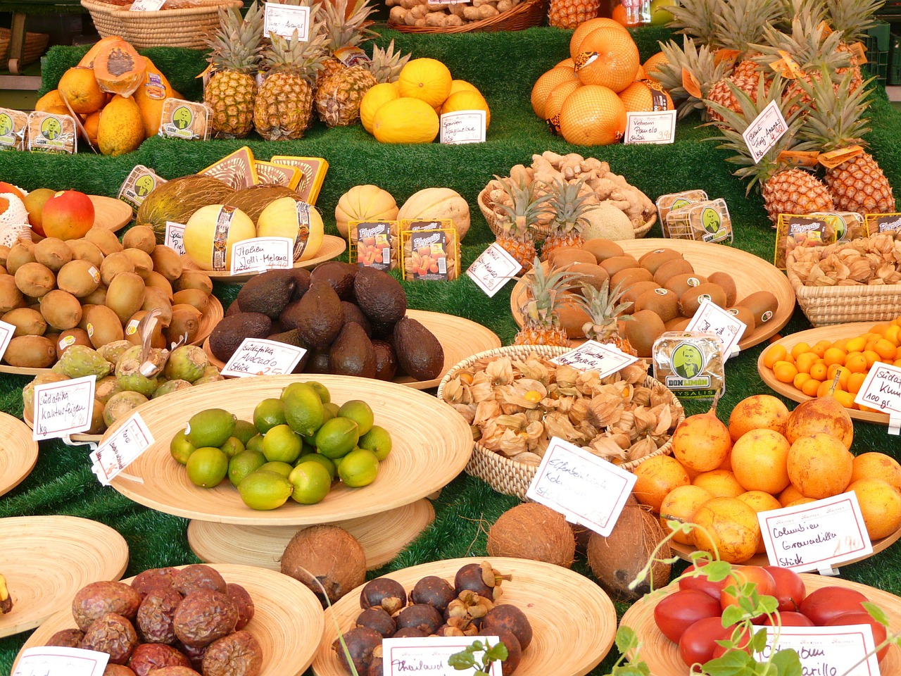 market food fruits free photo