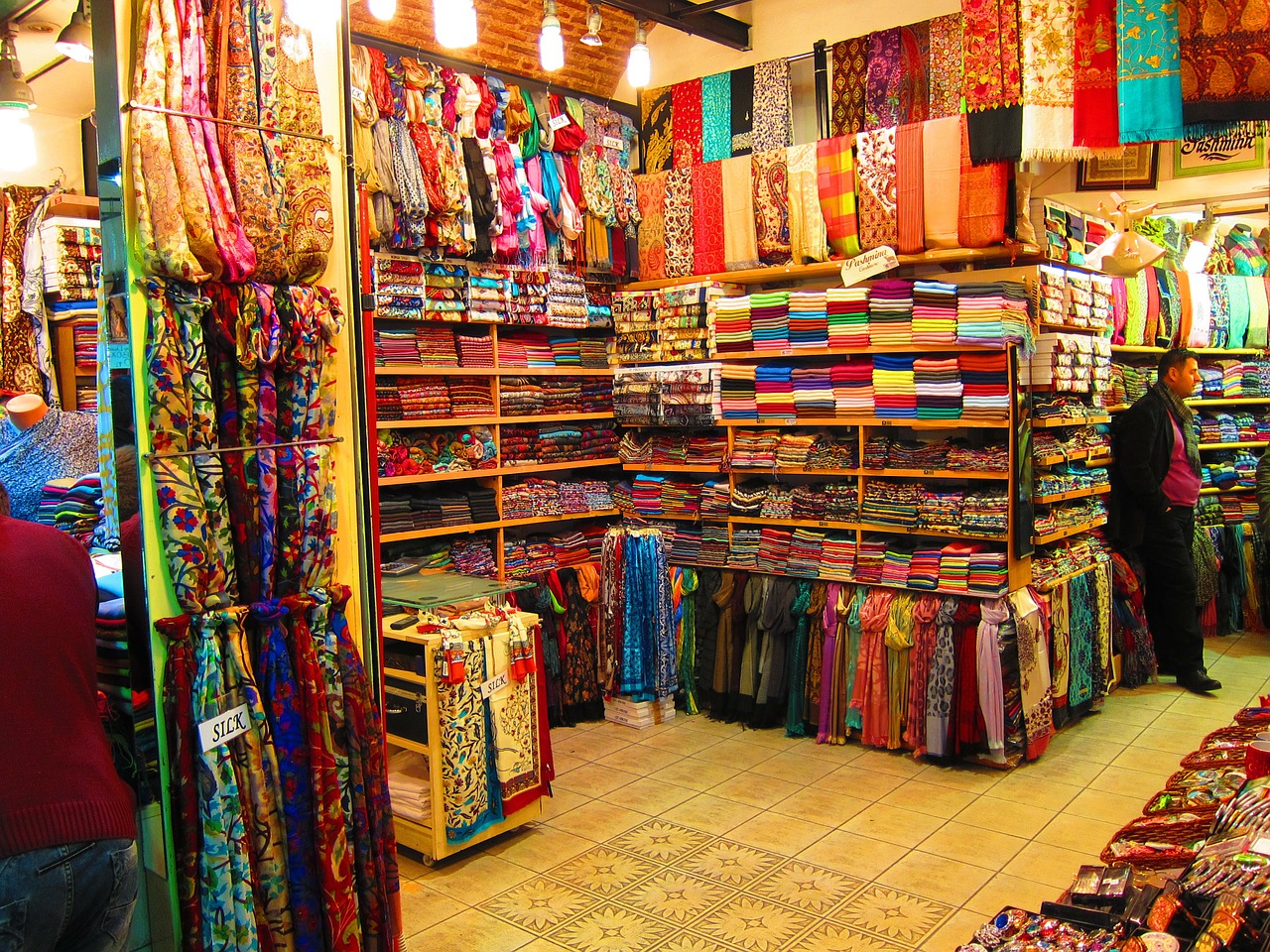 market gran bazar colors free photo