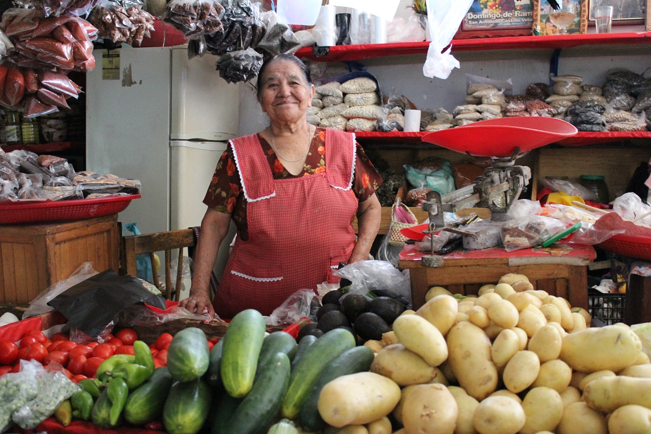 market mexico indian free photo