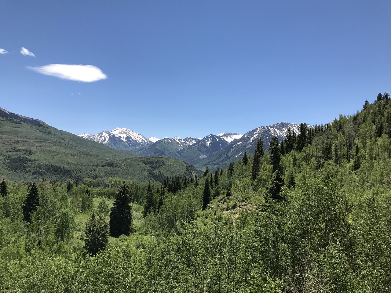 maroon bells mountains colorado free photo