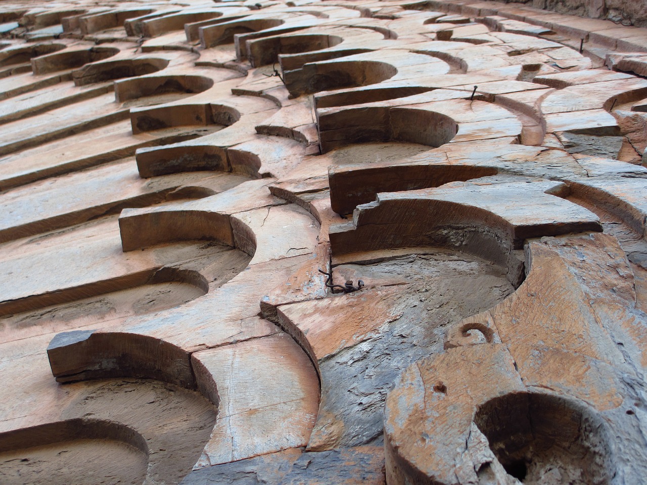 marrakech facade stone arch free photo