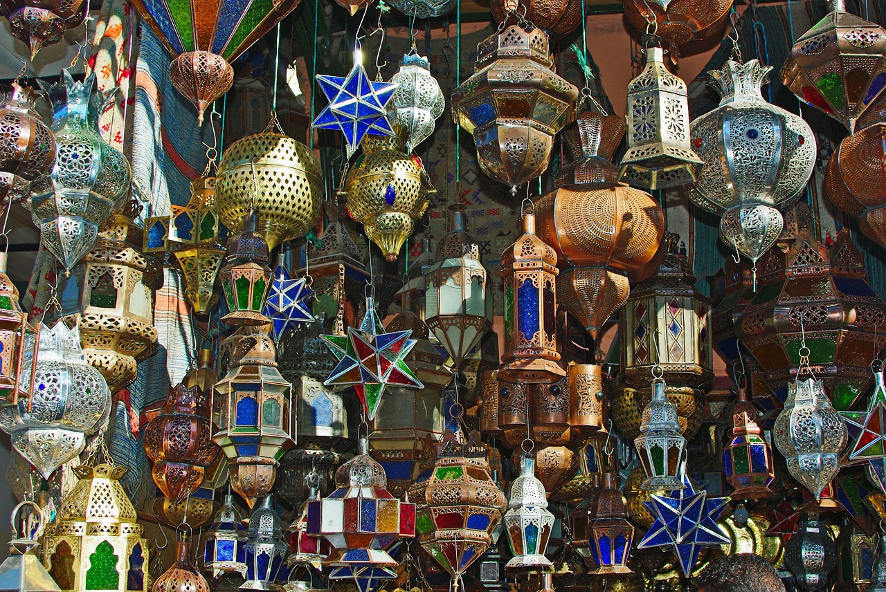 marrakech souk market free photo