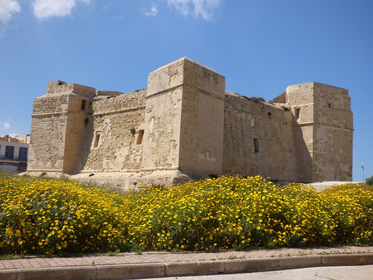 marsascala malta castle free photo