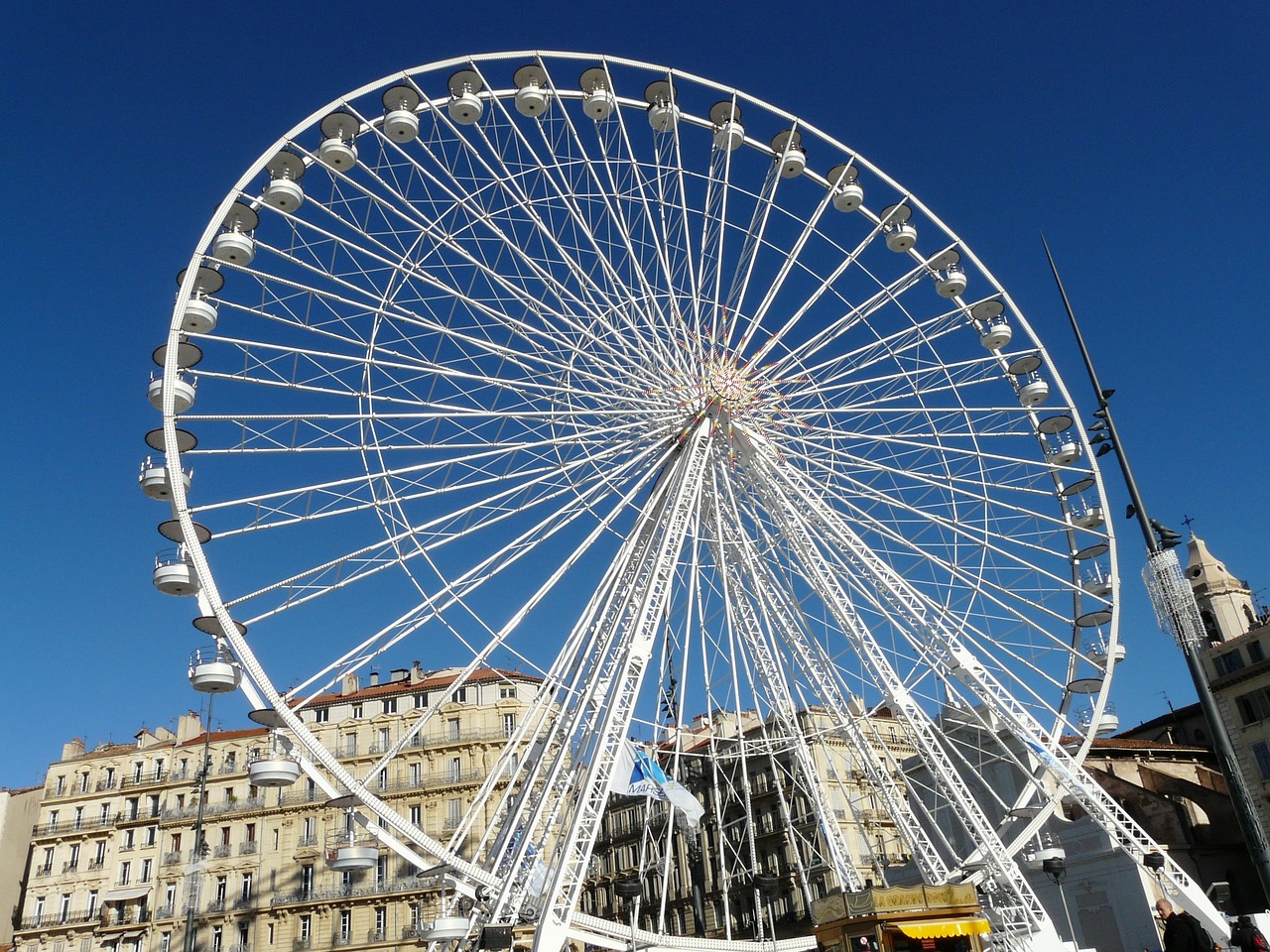 marseille ferris wheel france free photo