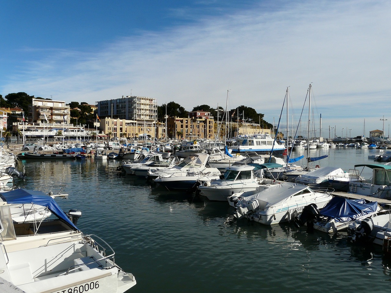 marseille old port france free photo