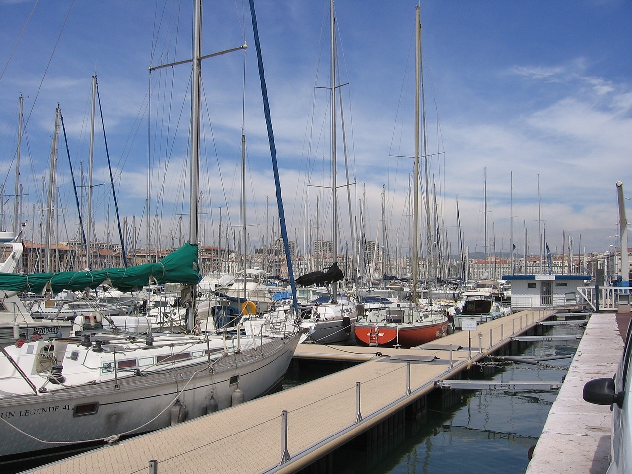 marseille port mediterranean free photo