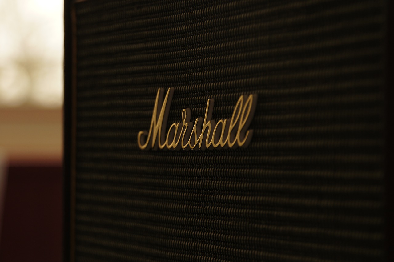 marshall amplifier amplification free photo