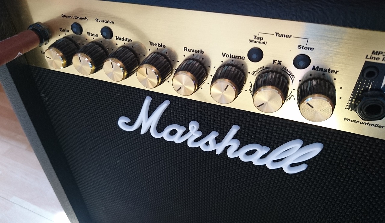 marshall guitar amplifier free photo