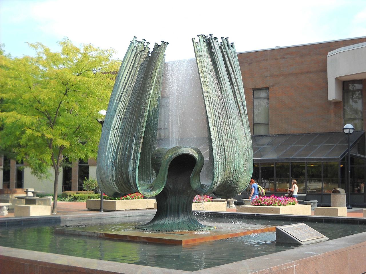 marshall university memorial fountain college free photo
