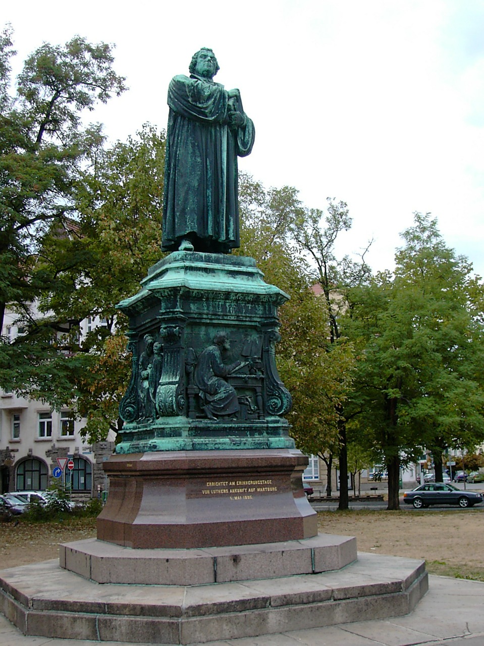 martin luther monument still image free photo
