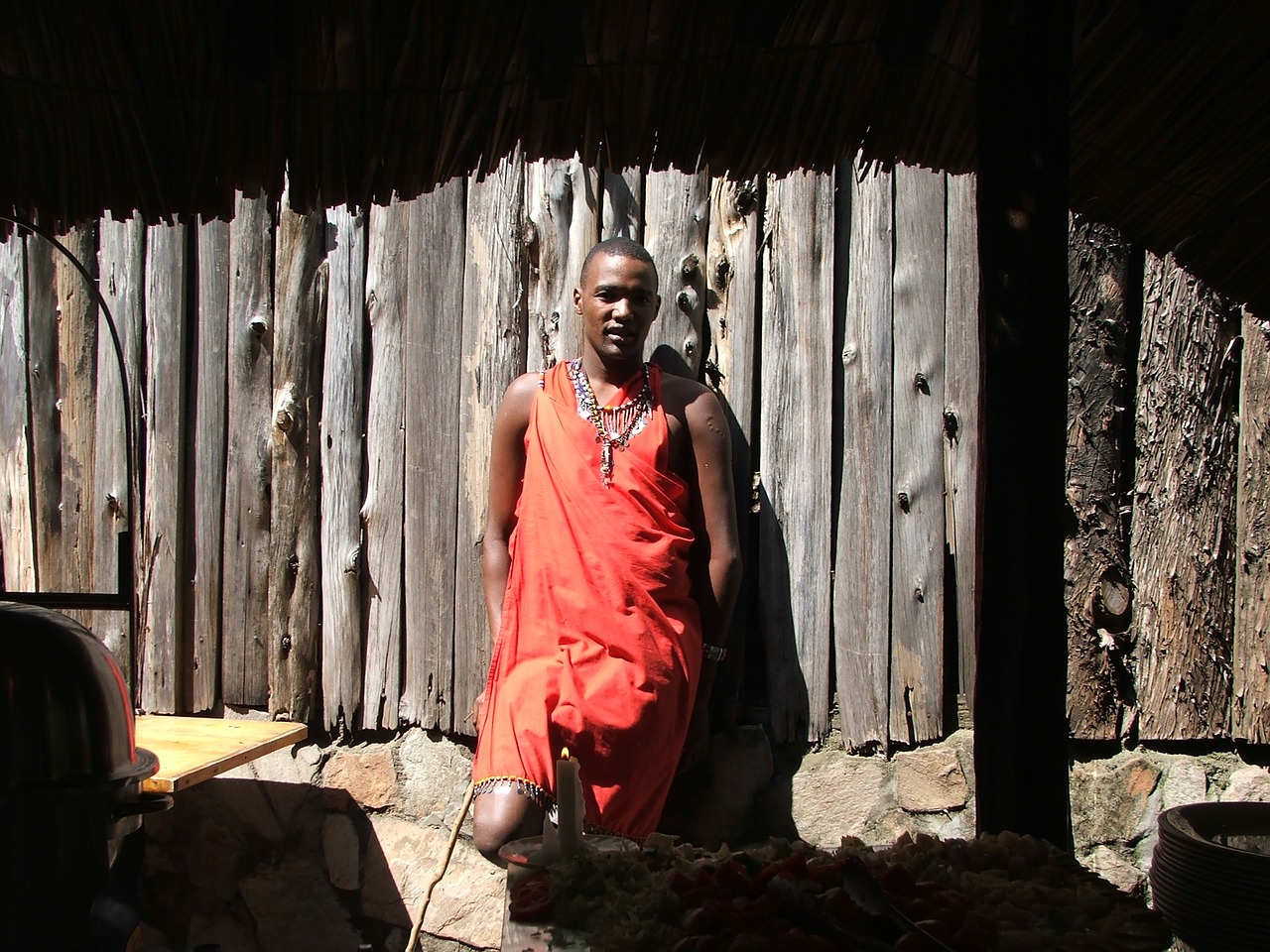 masai warrior africa free photo