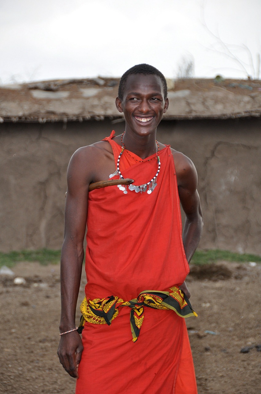 masai warrior masai man free photo