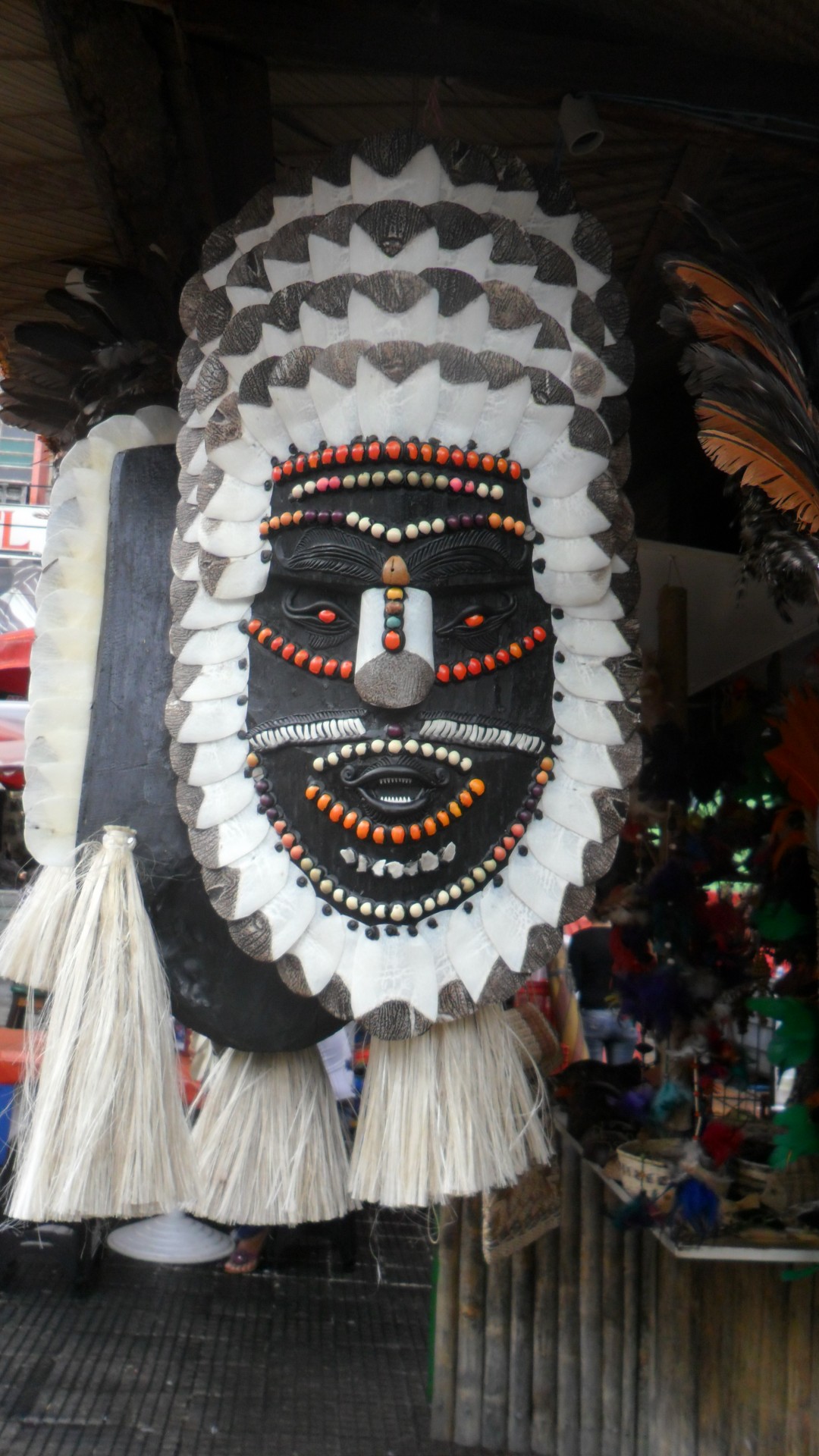 mask manaus indigenous free photo