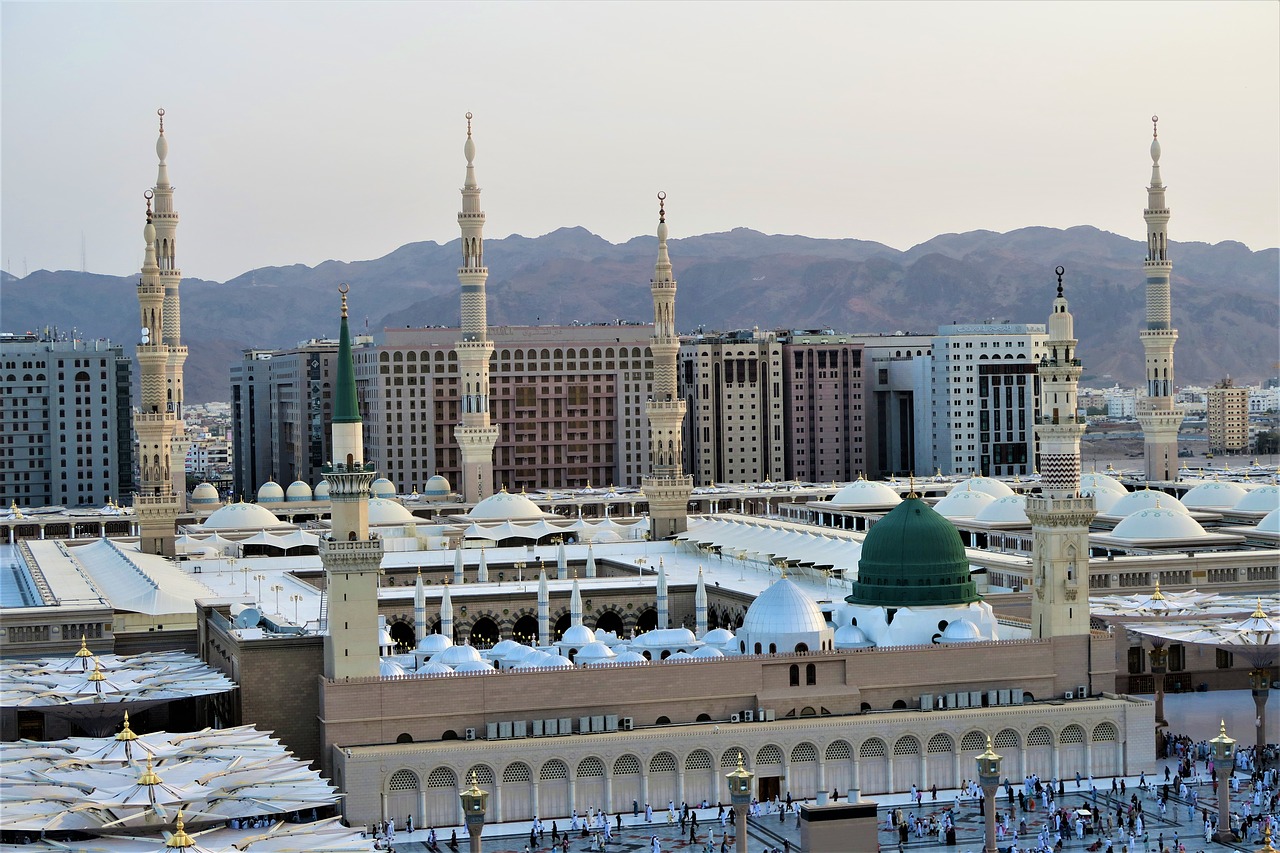 masjid nabawi  i've to medina  medina free photo
